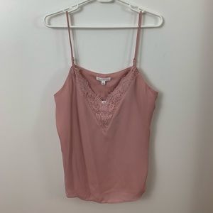 Dusty pink lacy cami